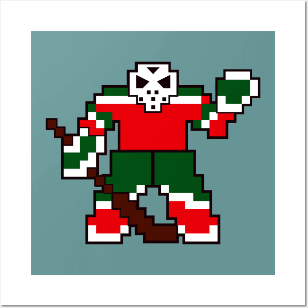 New Jersey Devils Goalie Wall Art by miniBOB